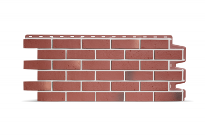 Фасадная панель Docke BERG натуральный кирпич, рубиновый