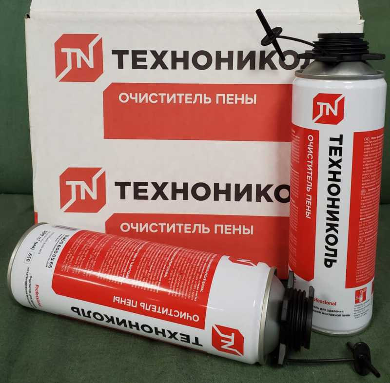 Очиститель монтажной пеныТехноНиколь Professional 500 мл
