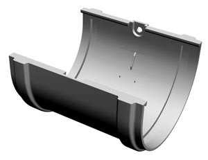 Docke пломбир Соединитель желобов (25 шт/уп)