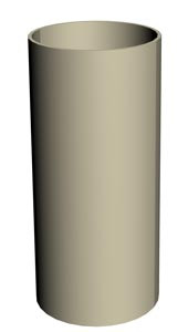 Docke банан Труба водосточная ? 85,73х3 м. (5 шт/уп)