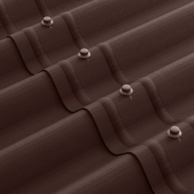 Лист Ондулин (коричневый) СМАРТ 0,95х1,95 м