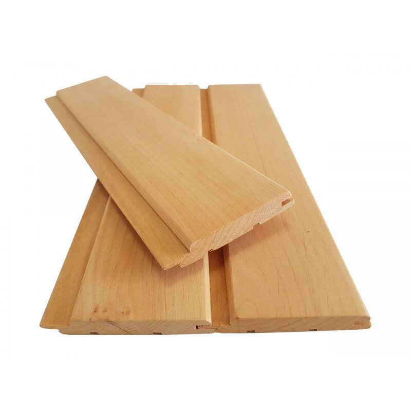 Вагонка Ольха, сорт А, 15х90(80)х2,4 (6шт)