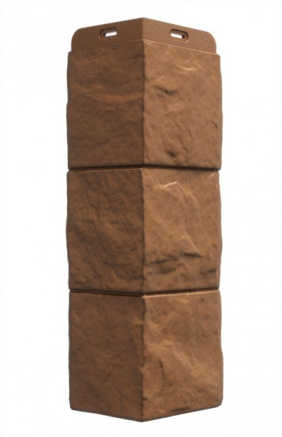 Внешний угол Docke FELS, терракотовый