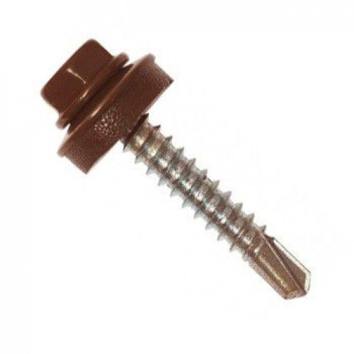 Саморезы 4,8х70 Ral  (коричневый шоколад)