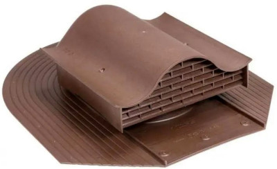 Кровельный вентиль без адаптера HUOPA-KTV КОРИЧНЕВЫЙ